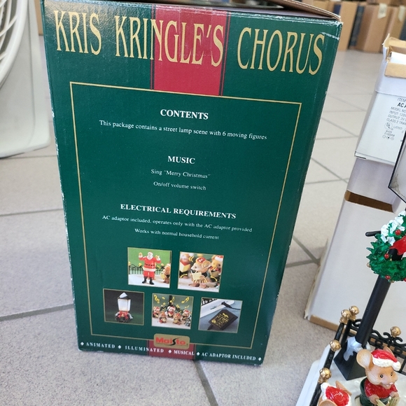 Vintage 1996 Maisto Kris Kringle's Chorus Musical Christmas Decoration - Picture 4 of 7